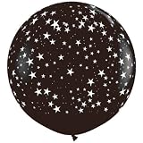 3' Stars Around Onyx BK/W