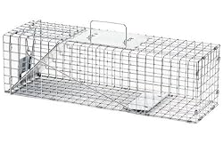 Havahart 1078 Live Animal Professional Style One-Door Rabbit, Skunk, Mink, and Squirrel Cage Trap