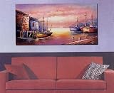 Modern Abstract Art Oil Painting STRETCHED READY TO HANG OPB757