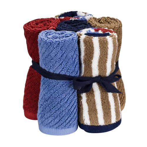 Home Crew WashClothes 6-pk. - Multicolor (12x12)&nbsp;