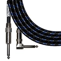 Spectraflex Original Series Right Angle Instrument Cable, 14 Foot, Blue