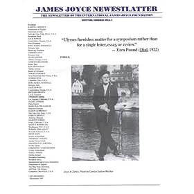 International James Joyce Foundation Membership by 