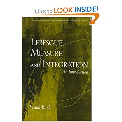 Lebesgue Measure and Integration: An Introduction (Pure and Applied Mathematics: A Wiley Series of Texts, Monographs and Tracts)