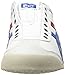 Onitsuka Tiger Mexico 66 Slip-On Classic Running Shoe, White/Tricolor, 8 M US