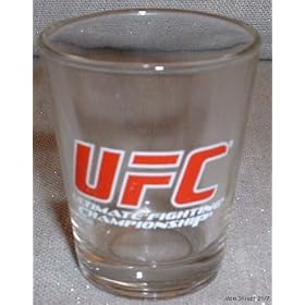 UFC Ultimate Fighting Championship Logo SHOT GLASS