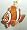 Beadworx by GrassRoots Beaded clownfish Nemo