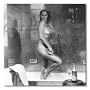 Ursula Andress B&W Box Canvas Print - Gallery Wrapped - (16x16 Inches)