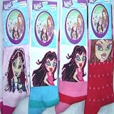 Bratz girls ankle socks 4 pack size 9-12