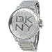 DKNY Women's NY4808 Silver Stainless-Steel Quartz Watch with Silver Dial