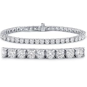 Ladies 7ct Diamond Tennis Bracelet by Sunset Collection