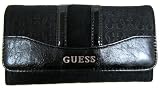 Guess Handbag, Scent Logo Multifunction Clutch Coal