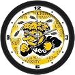 Wichita State Shockers Suntime 12" Dimension Glass Crystal Wall Clock - NCAA College Athletics