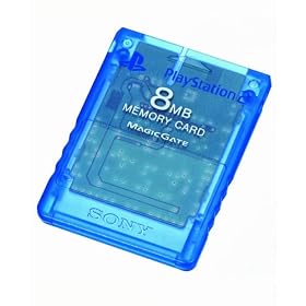 Official Sony PlayStation 2 Memory Card - Blue