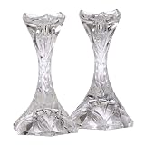Lenox Impressions Crystal Candlestick Pair