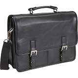 Kenneth Cole Reaction Christina Flap-pelgate 5 Double Gusset Leather Flapover Portfolio