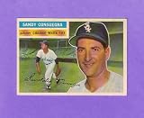 Sandy Consuegra 1956 Topps Baseball (Near-Mint and Clean) (Chicago White Sox)
