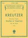 42 Studies or Caprices: Violin Method