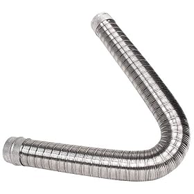 Buy 3'' x 60'' PelletVent Pro Flexible Pellet Stove Chimney Pipe - 3PVP-60F by PelletVent Pro now!