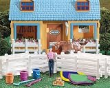 Breyer Stablemates Stable Feed and Blanket Set