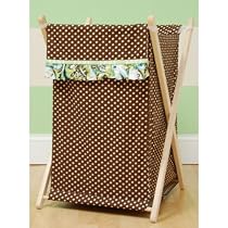 My Baby Sam Paisley Splash Hamper, Lime