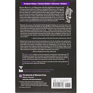 Between Resistance and Martyrdom: Jehovah's Witnesses in the Third Reich