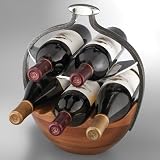 Nambe Anvil Wine Basket, 11-3/4-Inch Length by 14-Inch High