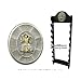 Deluxe 8 Tiers Wall Mounted Sword Display Stand w/ Plaq