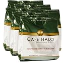 Café Halo House Natural Decaf Coffee Pods, 16-Count, 4.23 Ounce Bags (Pack of 6)
