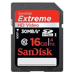 SanDisk Extreme SDHC 16GB Class 10 Speicherkarte