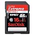 16GB SanDisk Extreme HD Video (30MB/s) SDHC Memory Card $25.95