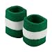 Terry Stripe Wristband Pair-Kelly White W15S27D