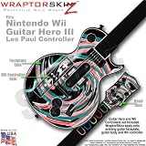 Alecias Swirl 02 Skin by WraptorSkinz TM fits Nintendo Wii Guitar Hero III (3) Les Paul Controller (GUITAR NOT INCLUDED)