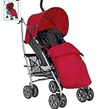 Mamas & Papas Red Swirl Pushchair Package