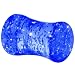 2 Gauge Blue Acrylic Glitter Saddle Plug