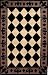 Jellybean Fleur De Lis Harlequin Indoor Outdoor Rug