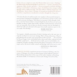 Martin Luther's Theology: A Contemporary Interpretation