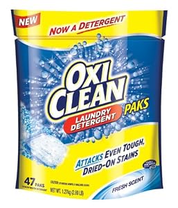 Oxiclean Laundry Detergent, 47 Count