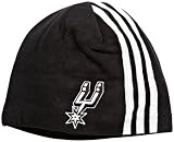 NBA Men's Authentic Team Knit Hat - Kf10Z, San Antonio Spurs, One Size, Black/white , San Antonio Spurs , Black
