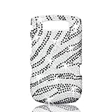Talon Full Diamond Bling Phone Shell for Blackberry 9800 Torch Bold (Zebra  ....