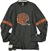 Reebok Cincinnati Bengals Black Vintage Applique Throwback Shirt (XL=48)