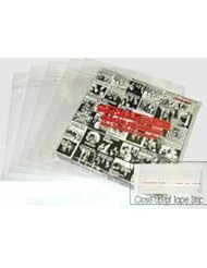 25 Plastic Oversize RESEALABLE Outer Sleeves for 12" Vinyl Records #12SB02RSOSIM - Protect the Record Jacket & Protect Against Dust! (Albums / Outersleeves)