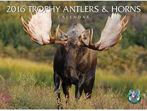 Trophy Antlers and Horns Wall Calendar by Silver Creek Press