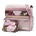 Pink Bird Messenger Diaper Bag