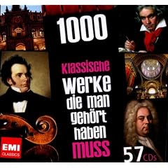 1000 klassische Werke, die man geh�rt haben muss