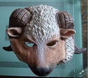 Helen Ou@ Halloween Wolf Head Mask Horror Rabbit Wigs Twelve Zodiac