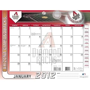 Arizona Diamondbacks 2012 Calendar