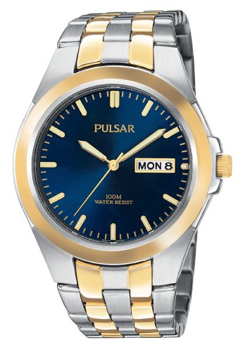 Pulsar Mens PXN122 Dress Steel Watch