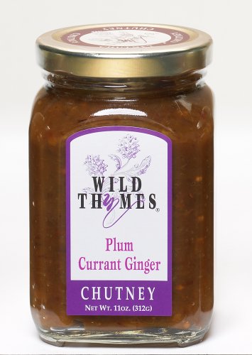Wild Thymes Plum Currant Ginger Chutney by Wild Thymes Farm, Inc.