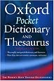 Oxford Pocket Dictionary and Thesaurus