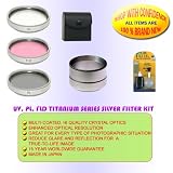 FILTER KIT FOR SONY CYBERSHOT DSC-W1 W5 W7 DIGITAL SET